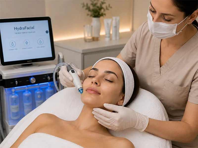 HydraFacial treatment