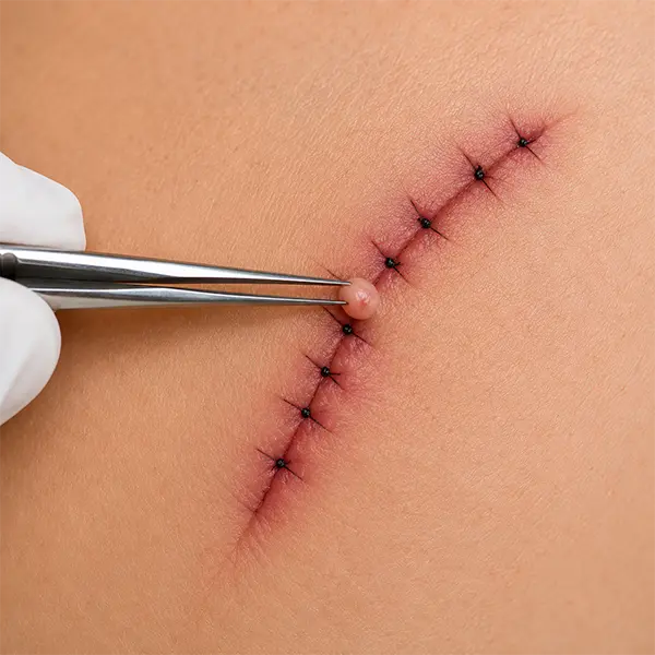 Lesion excision treatment